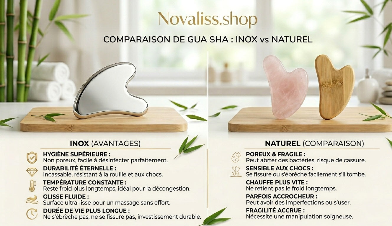 Novaliss — Gua Sha Inox